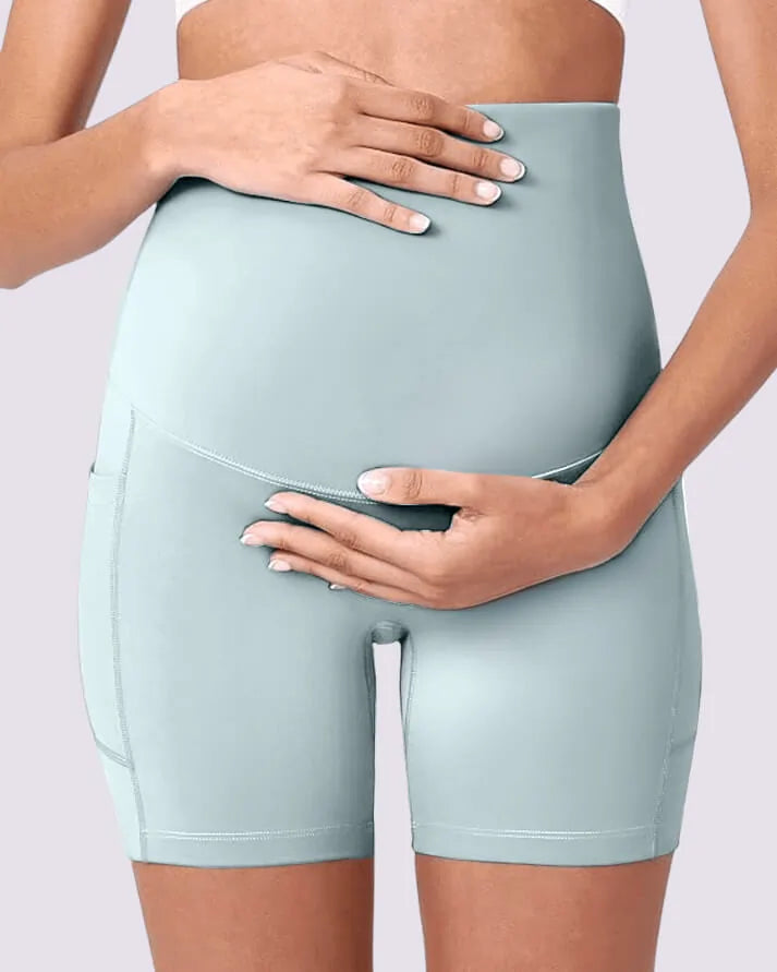 Short de Grossesse d’Été – Léger, Doux et Pratique avec Poches