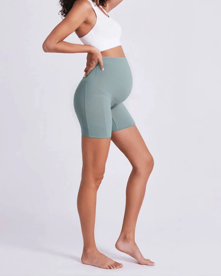Short de Grossesse d’Été – Léger, Doux et Pratique avec Poches