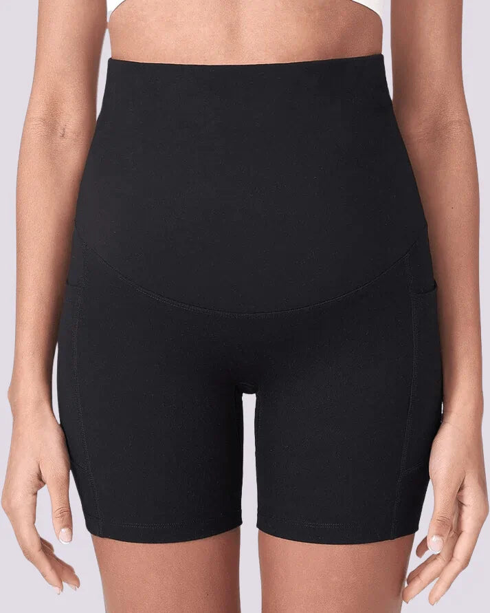 Short de Grossesse d’Été – Léger, Doux et Pratique avec Poches