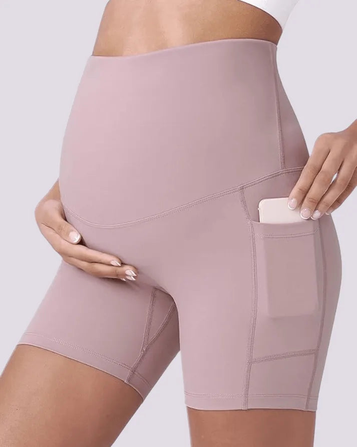 Short de Grossesse d’Été – Léger, Doux et Pratique avec Poches